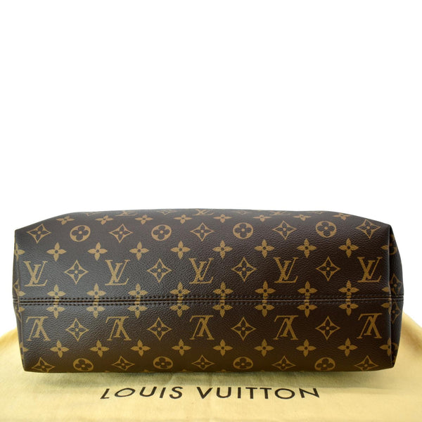 LOUIS VUITTON Graceful MM Monogram Canvas Shoulder Bag Brown