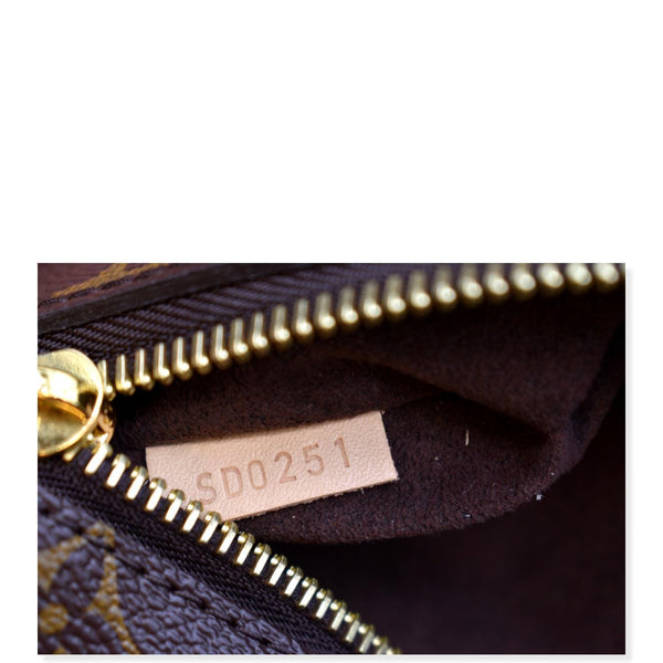 LOUIS VUITTON Metis Pochette Monogram Canvas Crossbody Bag Brown