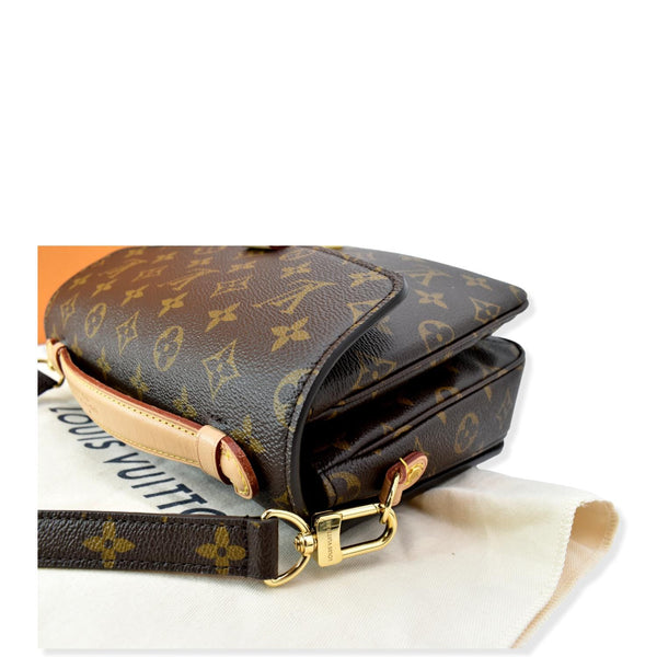 LOUIS VUITTON Metis Pochette Monogram Canvas Crossbody Bag Brown