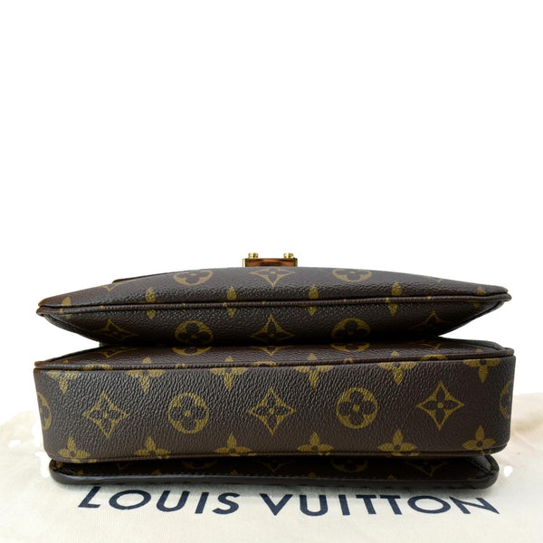 LOUIS VUITTON Metis Pochette Monogram Canvas Crossbody Bag Brown