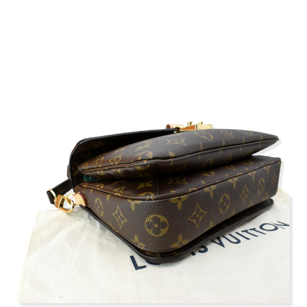 LOUIS VUITTON Metis Pochette Monogram Canvas Crossbody Bag Brown