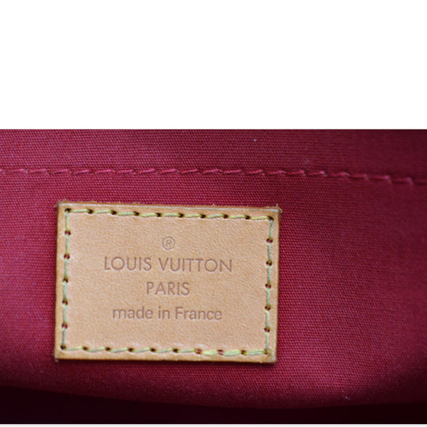 LOUIS VUITTON Rosewood Monogram Vernis Shoulder Bag Pomme D Amour