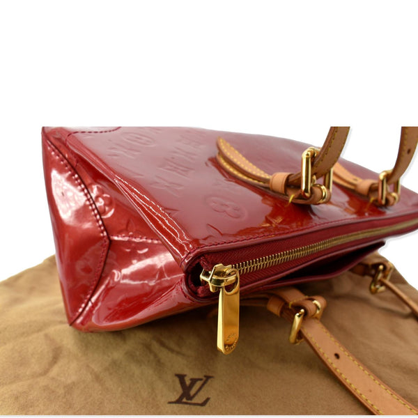 LOUIS VUITTON Rosewood Monogram Vernis Shoulder Bag Pomme D Amour