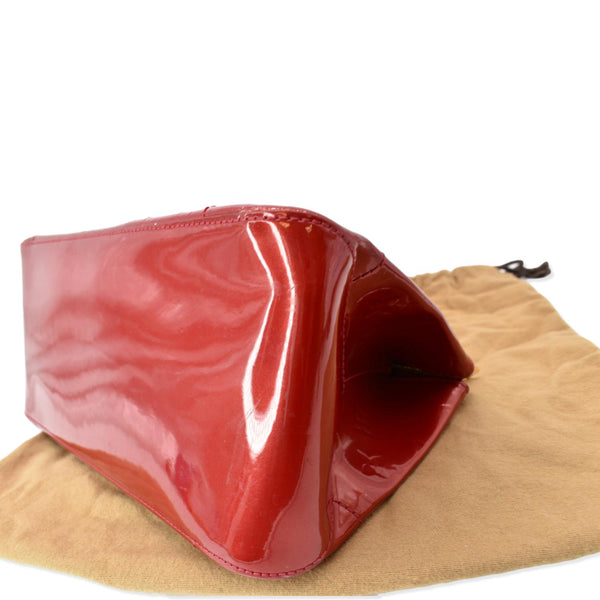 LOUIS VUITTON Rosewood Monogram Vernis Shoulder Bag Pomme D Amour