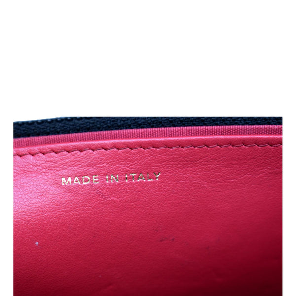 CHANEL CC WOC Patent leather Wallet On Chain Crossbody Bag Black