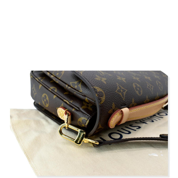 LOUIS VUITTON Metis Pochette Monogram Canvas Crossbody Bag Brown