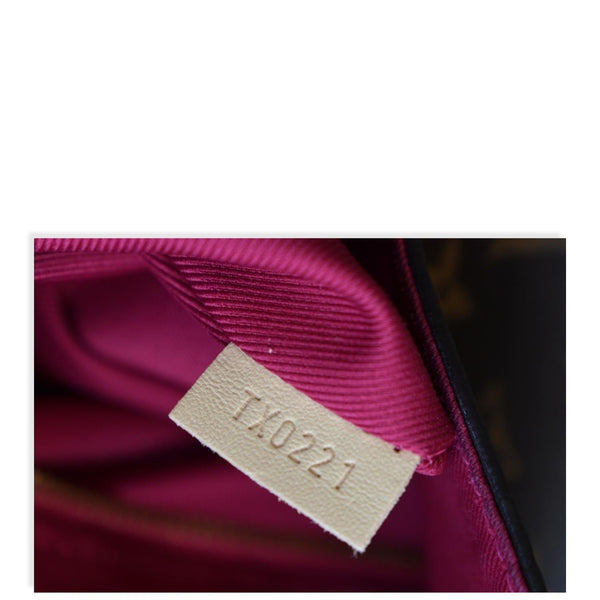 LOUIS VUITTON Graceful MM Monogram Canvas Shoulder Bag Brown