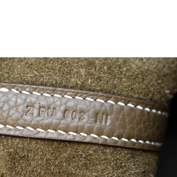 HERMES Picotin Lock 18 Taurillon Clemence Leather Tote Bag Taupe