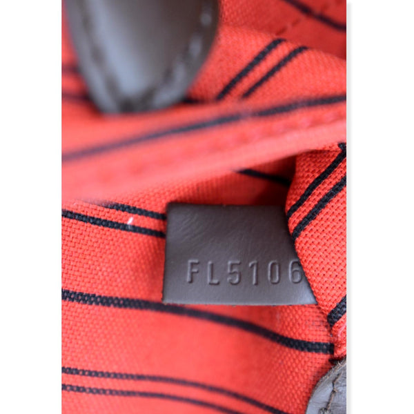 LOUIS VUITTON Neverfull MM Damier Ebene Shoulder Tote Bag