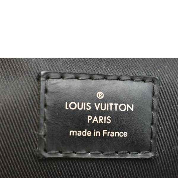 LOUIS VUITTON Avenue Sling Damier Graphite Backpack Bag Black