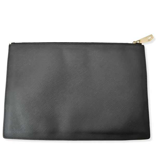 GIVENCHY Bambi Print Medium Textured Coated Canvas Cosmetic Pouch Black