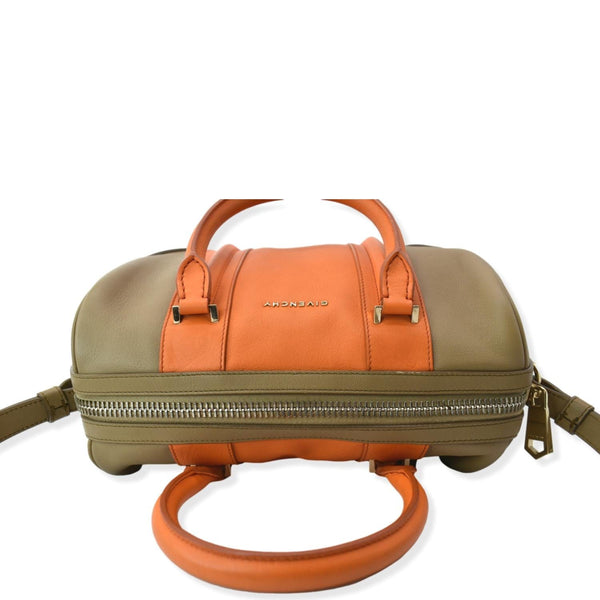 GIVENCHY Lucrezia Medium Lambskin Leather Shoulder Bag Beige