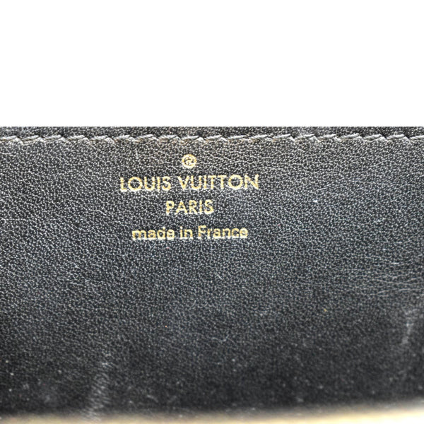 LOUIS VUITTON Vivienne NM Grained Calfskin Leather Shoulder Bag Black- sold