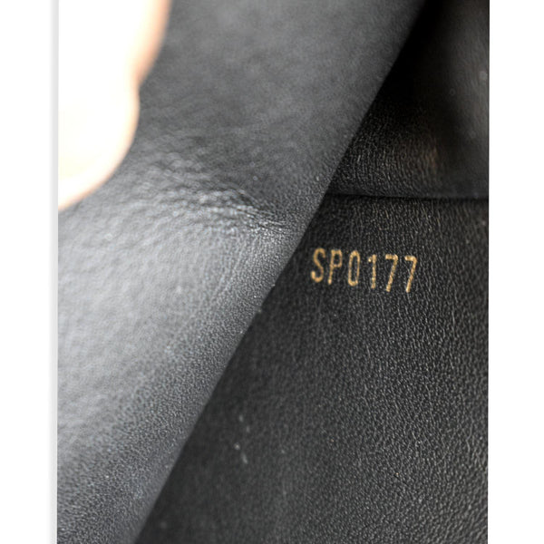 LOUIS VUITTON Vivienne NM Grained Calfskin Leather Shoulder Bag Black- sold