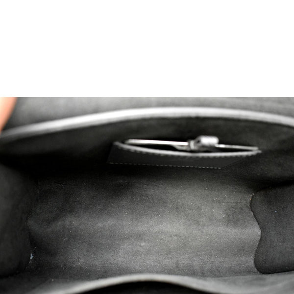 LOUIS VUITTON LV Twist MM Grained Epi Shoulder Bag Black