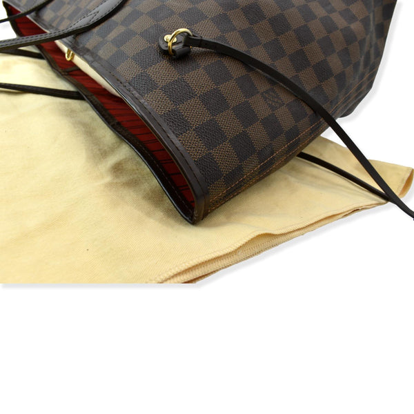 LOUIS VUITTON Neverfull GM Damier Ebene Brown Tote Shoulder Bag