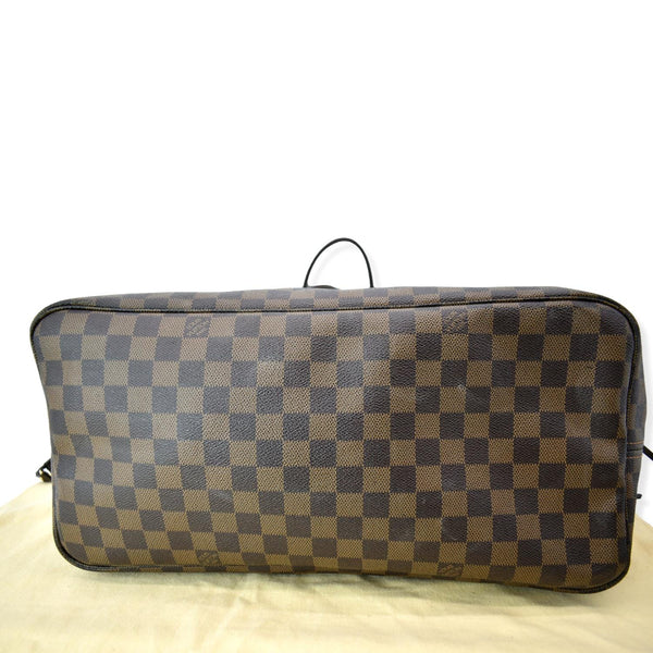 LOUIS VUITTON Neverfull GM Damier Ebene Brown Tote Shoulder Bag