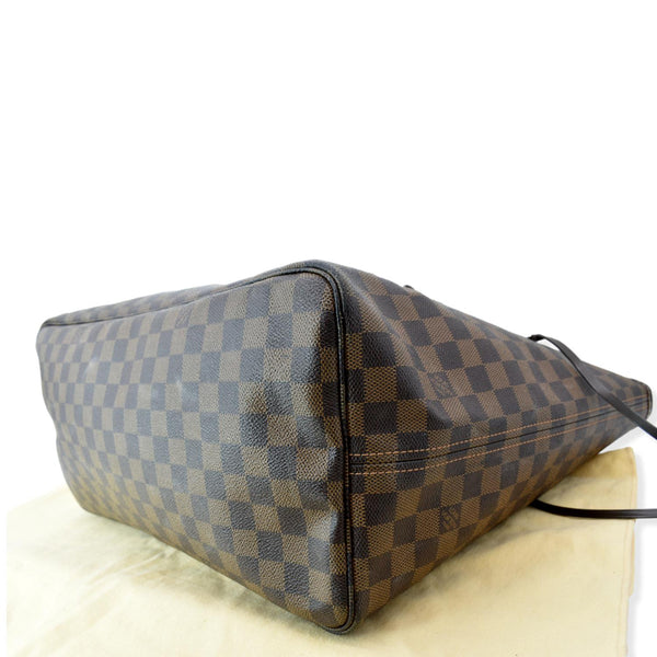 LOUIS VUITTON Neverfull GM Damier Ebene Brown Tote Shoulder Bag