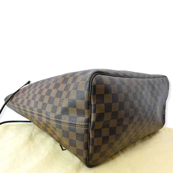 LOUIS VUITTON Neverfull GM Damier Ebene Brown Tote Shoulder Bag