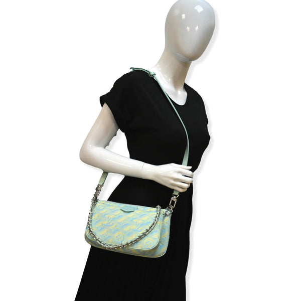 Louis Vuitton Multi Accessoires Monogram Shoulder Bag Green