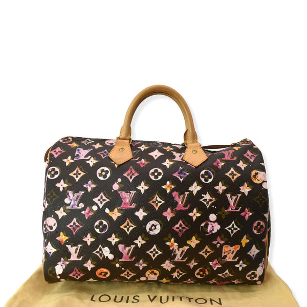 Louis Vuitton Richard Prince Speedy 35 Satchel Bag Multicolor