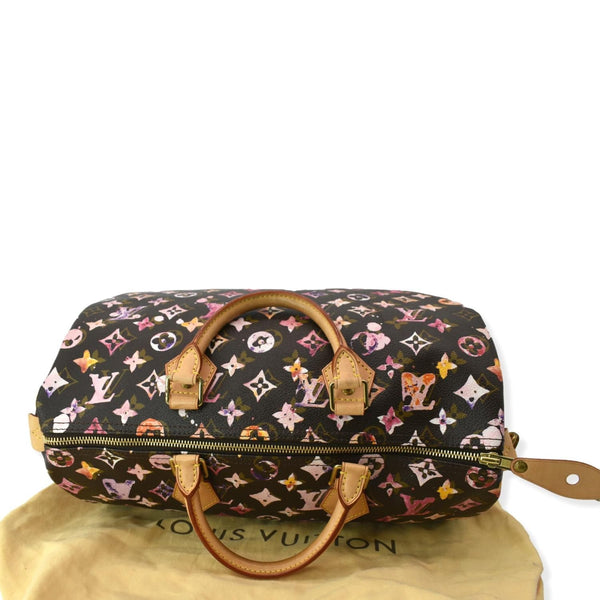 Louis Vuitton Richard Prince Speedy 35 Satchel Bag Multicolor