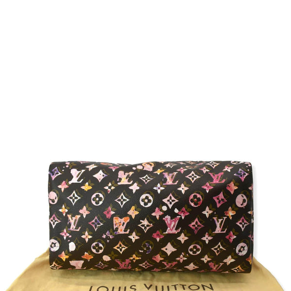 Louis Vuitton Richard Prince Speedy 35 Satchel Bag Multicolor