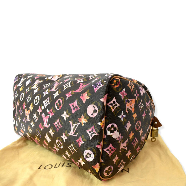 Louis Vuitton Richard Prince Speedy 35 Satchel Bag Multicolor
