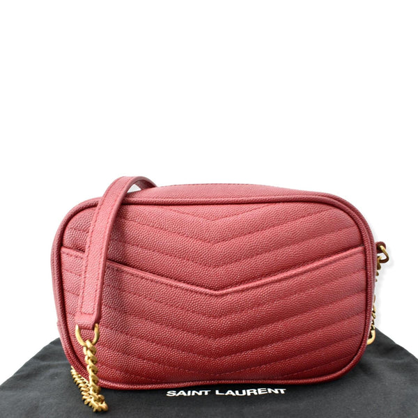Yves Saint Laurent Mini Lou Leather Camera Crossbody Bag