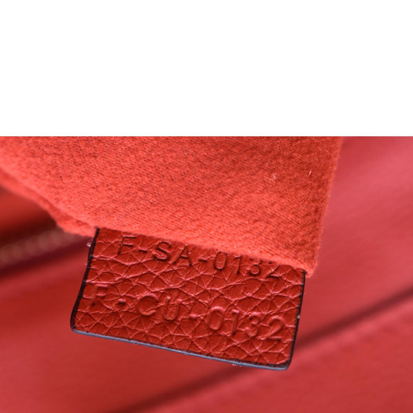 CELINE Luggage Leather Minai Tote Bag Red