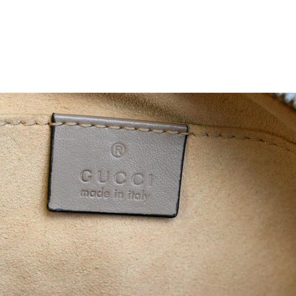 GUCCI GG Marmont Matelasse Leather Crossbody Bag Dusty Pink 447632