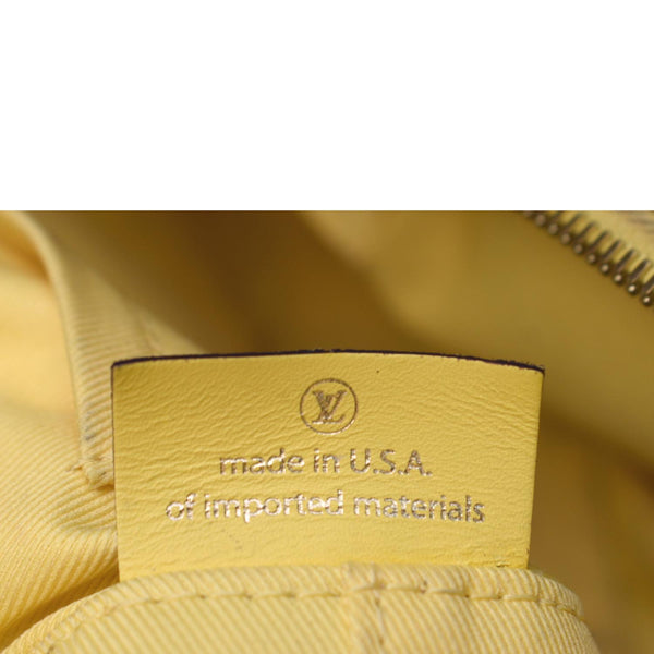 LOUIS VUITTON Saintonge Damier Azur Crossbody Bag White