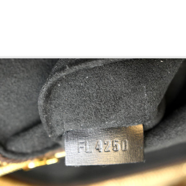 LOUIS VUITTON Vanity PM Monogram Reverse Canvas Crossbody Bag Brown