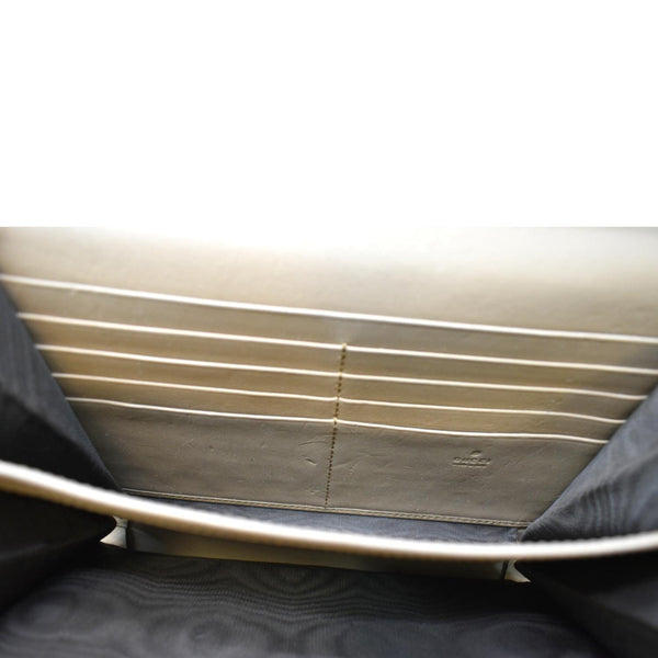 GUCCI Dionysus GG Supreme Crossbody Chain Wallet Beige 401231