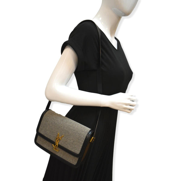 Yves Saint Laurent Solferino Medium Leather Shoulder Bag