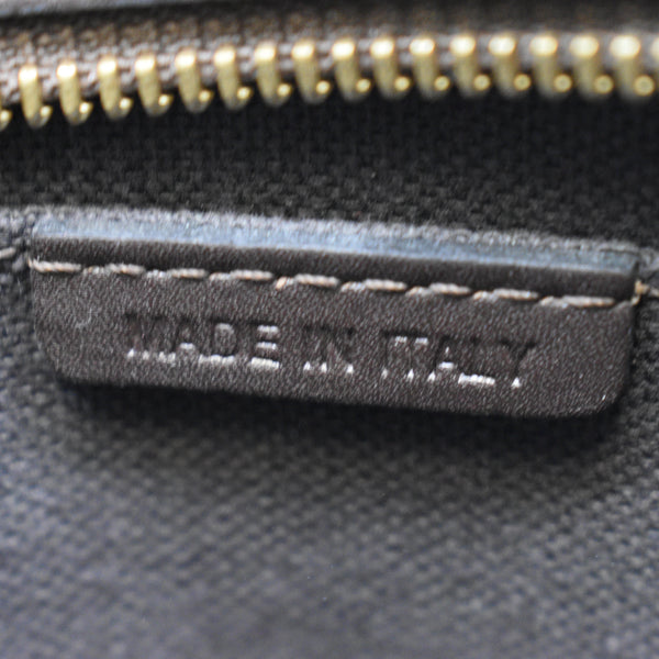 BURBERRY Haymarket Check Canvas Crossbody Bag Beige