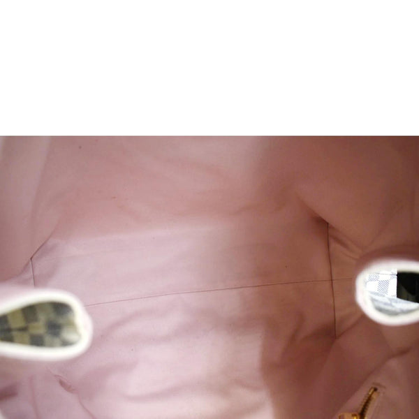 LOUIS VUITTON Graceful MM Damier Azur Hobo Shoulder Bag White