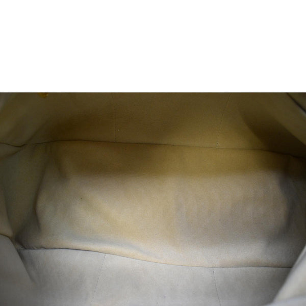 LOUIS VUITTON Artsy MM Damier Azur Hobo Bag White