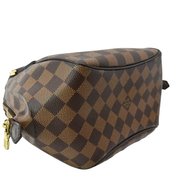 LOUIS VUITTON Belem PM Damier Ebene Satchel Bag Brown