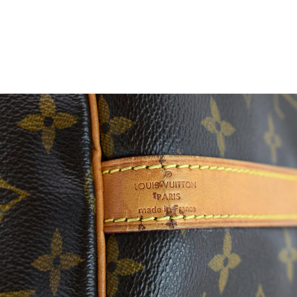 LOUIS VUITTON Speedy 30 Bandouliere Monogram Canvas Shoulder Bag Brown