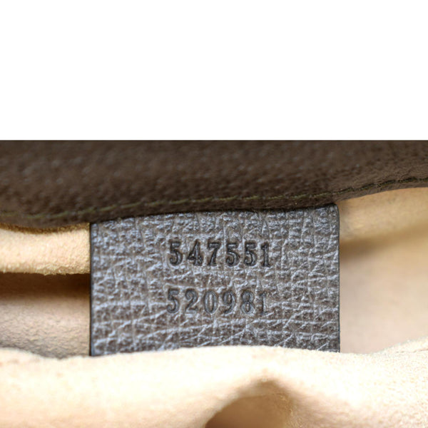 Gucci Ophidia GG Supreme Canvas Small Tote Bag Beige 547551