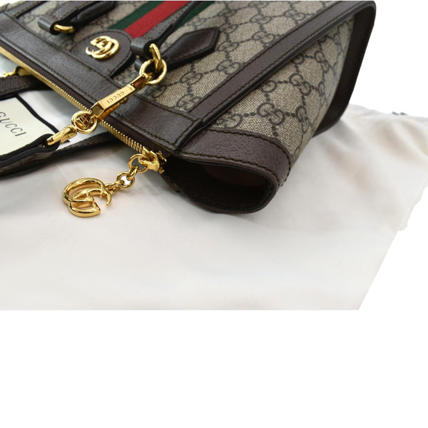 Gucci Ophidia GG Supreme Canvas Small Tote Bag Beige 547551