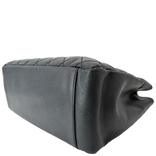 CHANEL Grand Shopping GST Caviar Leather Tote Bag Black