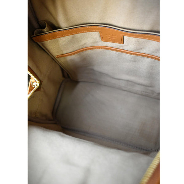 MCM Stark Classic Visetos Canvas Backpack Bag Cognac