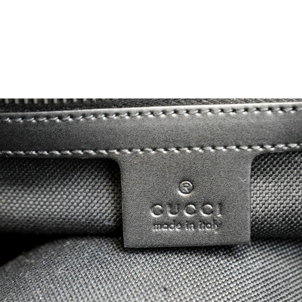 GUCCI Carry-on GG Supreme Canvas Duffle Bag Black 474131