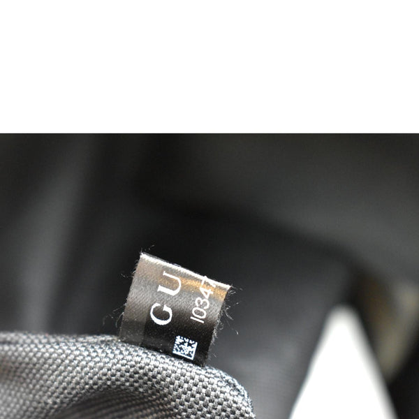 GUCCI Carry-on GG Supreme Canvas Duffle Bag Black 474131