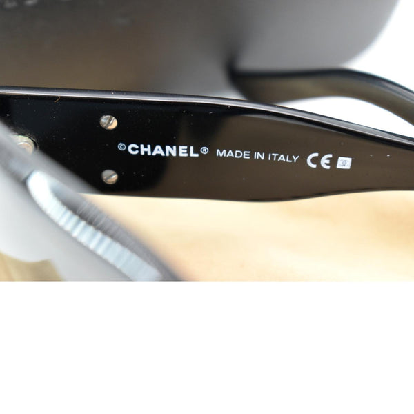 CHANEL 5102 C.501/87 CC Logo Black Sunglasses Dark Gray Lens