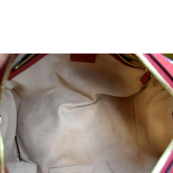 GUCCI Floral Blooms Small GG Supreme Monogram Boston Bag 546314