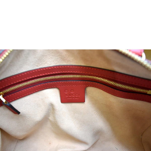 GUCCI Floral Blooms Small GG Supreme Monogram Boston Bag 546314