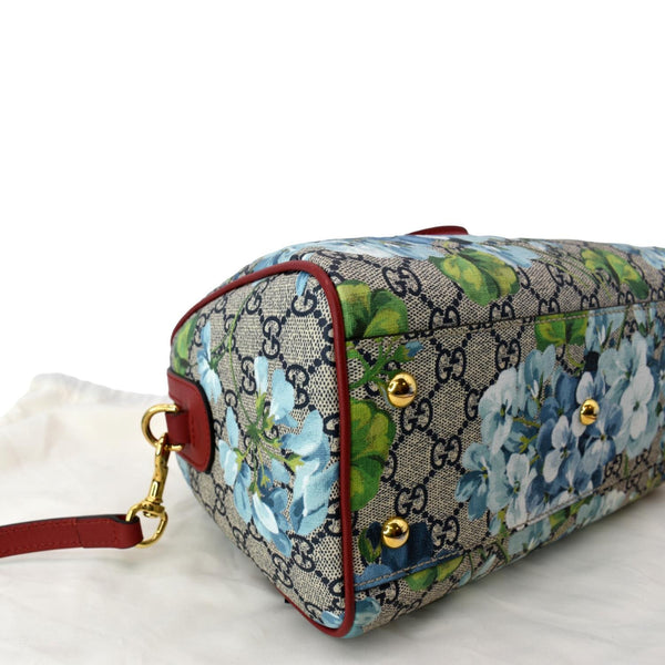 GUCCI Floral Blooms Small GG Supreme Monogram Boston Bag 546314